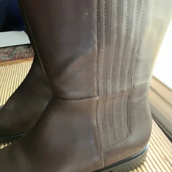 Women's Boots - Calvin Klein Wide Calf - Picture 4 of 10